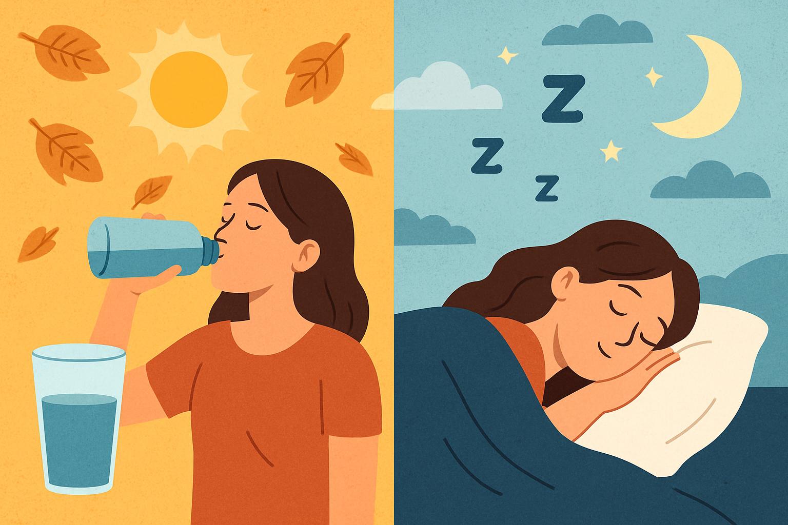 Mevsim Geçişinde Uyku ve Su Tüketiminin Önemi