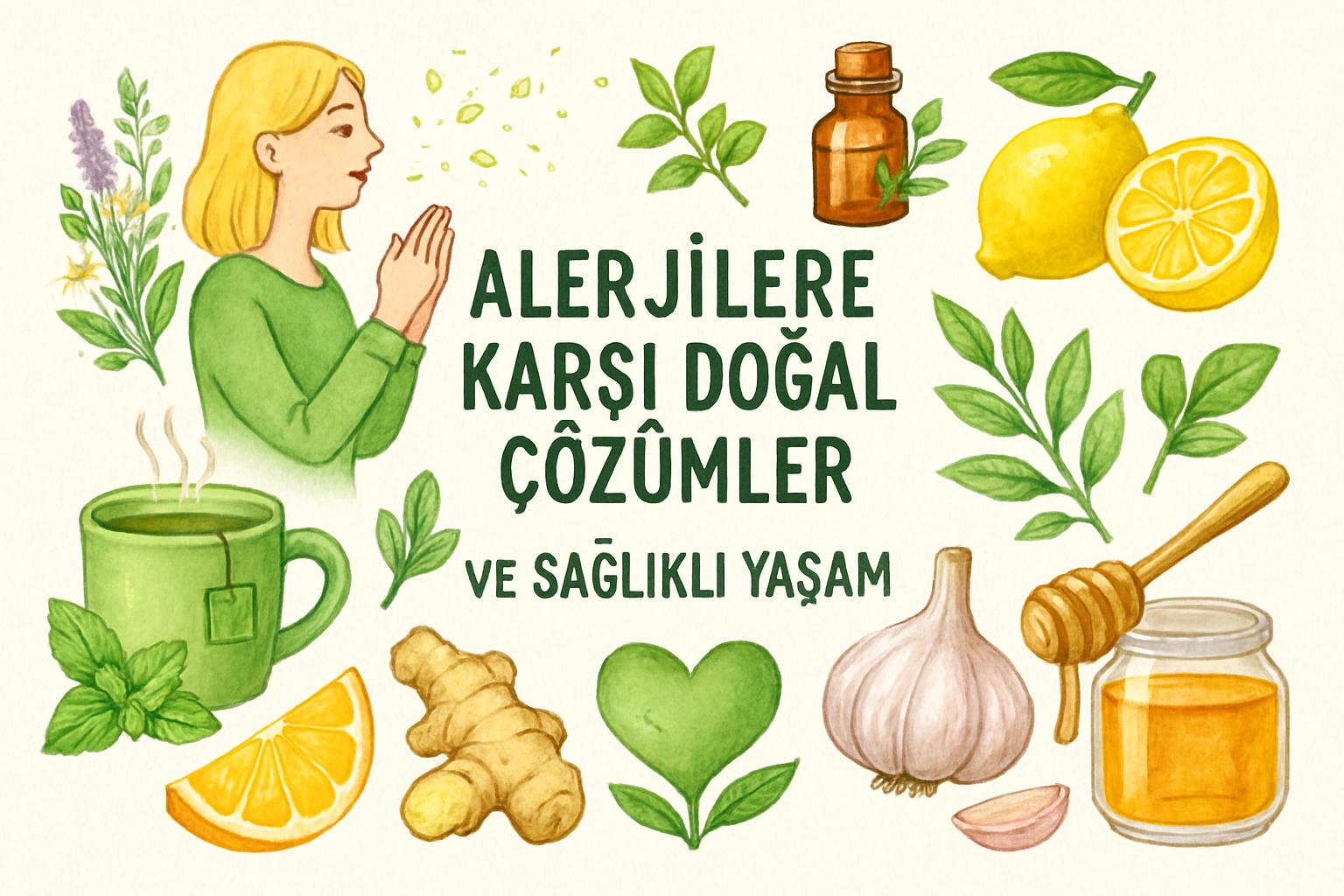 Alerjilere Karşı Doğal Çözümler: Bahar Aylarında Sağlığınızı Koruyun